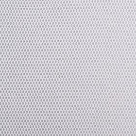 White Birdseye Pique Polyester Mesh White Birdseye Pique Polyester Mesh