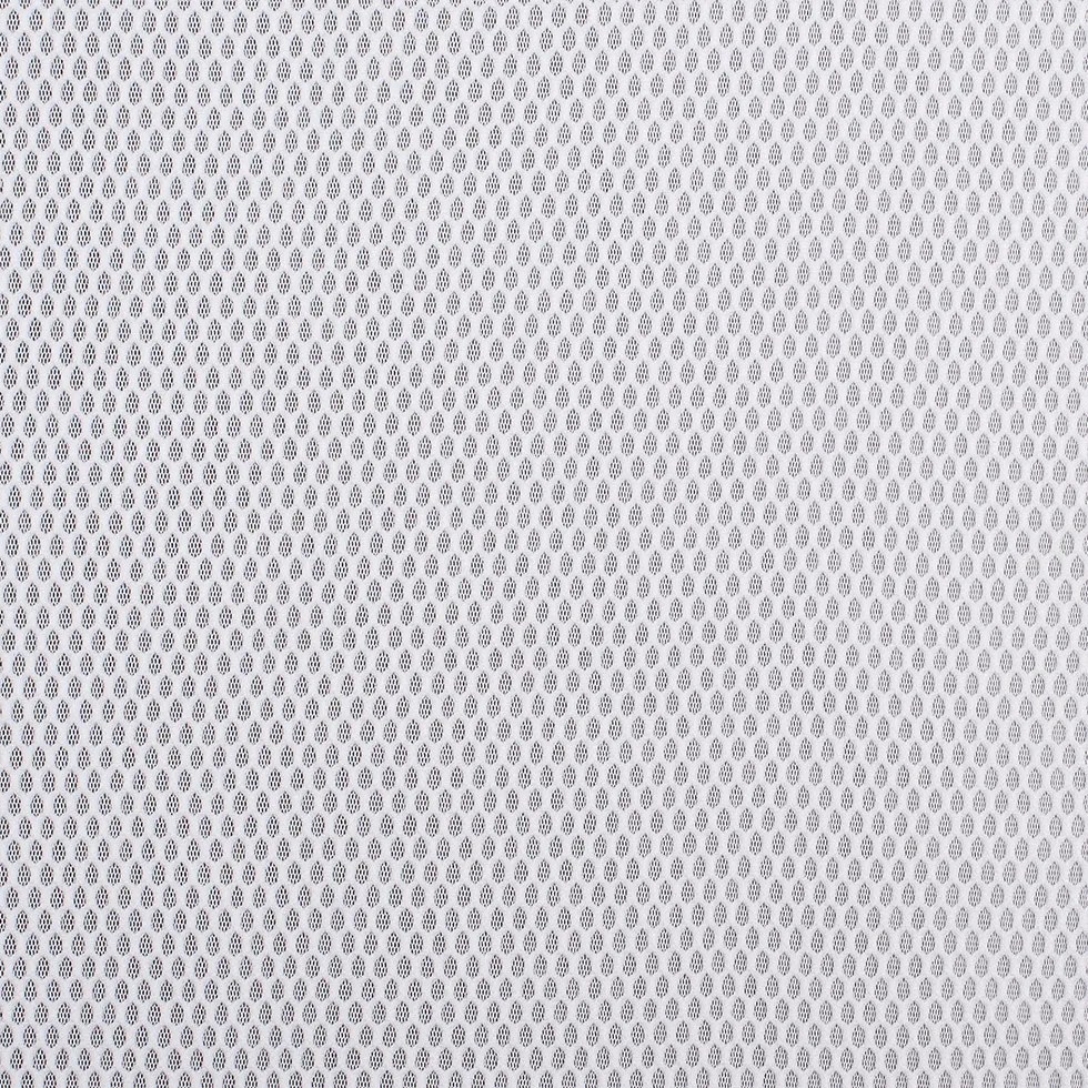 White Birdseye Pique Polyester Mesh White Birdseye Pique Polyester Mesh