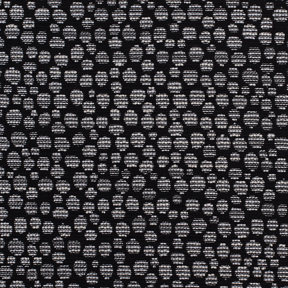 Black/Navy Metallic Polyester Jacquard Black/Navy Metallic Polyester Jacquard