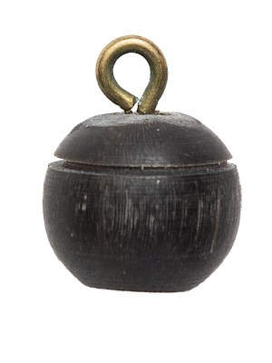 Dark Brown Horn Shank-Back Button – 20L/12.5mm Dark Brown Horn Shank-Back Button – 20L/12.5mm