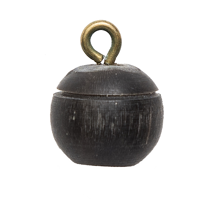 Dark Brown Horn Shank-Back Button – 20L/12.5mm Dark Brown Horn Shank-Back Button – 20L/12.5mm
