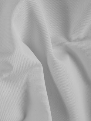 White Eco-Friendly Blended Cotton Twill White Eco-Friendly Blended Cotton Twill