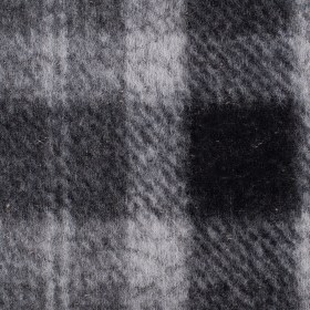 Small Gray/Ivory Bonded Lamb Leather and Felted Wool Small Gray/Ivory Bonded Lamb Leather and Felted Wool