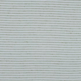 Green and White Bengal Striped Cotton Tweed Green and White Bengal Striped Cotton Tweed
