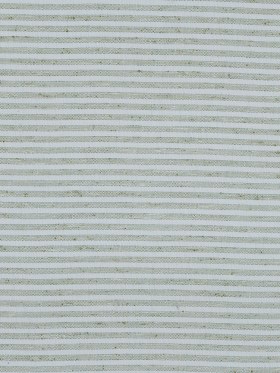 Green and White Bengal Striped Cotton Tweed Green and White Bengal Striped Cotton Tweed