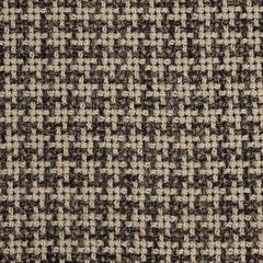 Natural/Black Checked Blended Wool Woven Natural/Black Checked Blended Wool Woven