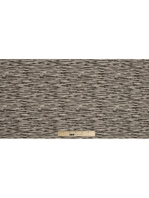 Beige and Olive Striated Wool Jacquard Beige and Olive Striated Wool Jacquard