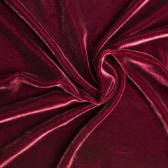 Soft Rayon-Silk Velvet – Sultan Red – Cicero Collection Soft Rayon-Silk Velvet – Sultan Red – Cicero Collection