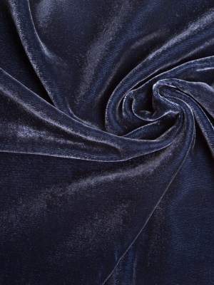 Soft Rayon-Silk Velvet – Caspian Blue – Cicero Collection Soft Rayon-Silk Velvet – Caspian Blue – Cicero Collection
