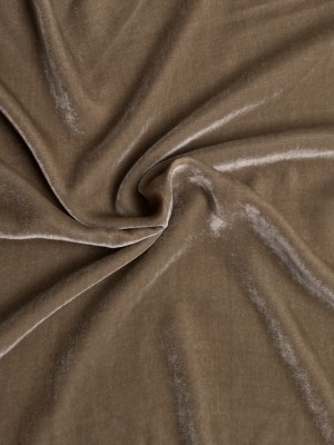 Soft Rayon-Silk Velvet – Mushroom – Cicero Collection Soft Rayon-Silk Velvet – Mushroom – Cicero Collection