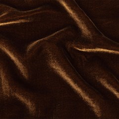 Soft Rayon-Silk Velvet – Rust Brown – Cicero Collection Soft Rayon-Silk Velvet – Rust Brown – Cicero Collection