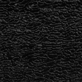 Faux Persian Lamb Fur – Black Faux Persian Lamb Fur – Black