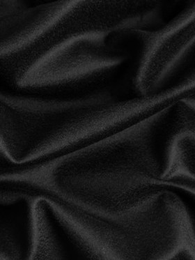 100% Cashmere Suiting Fabric – Black – Made in Italy 100% Cashmere Suiting Fabric – Black – Made in Italy