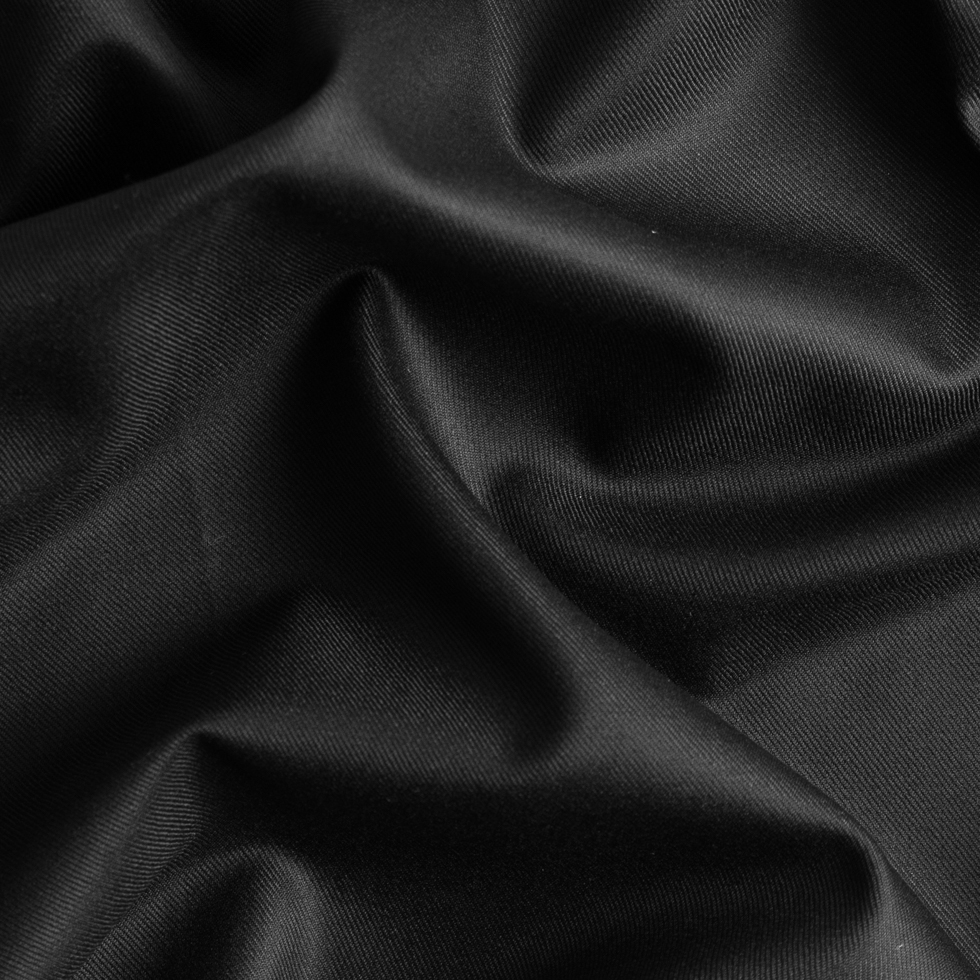 Super 160 Wool Suiting – Black Super 160 Wool Suiting – Black