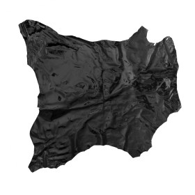 Medium Black Patent Lamb Leather Medium Black Patent Lamb Leather