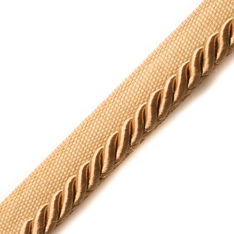 Brown Cotton Blend Twisted Cord Trim – 0.25″ Brown Cotton Blend Twisted Cord Trim – 0.25″