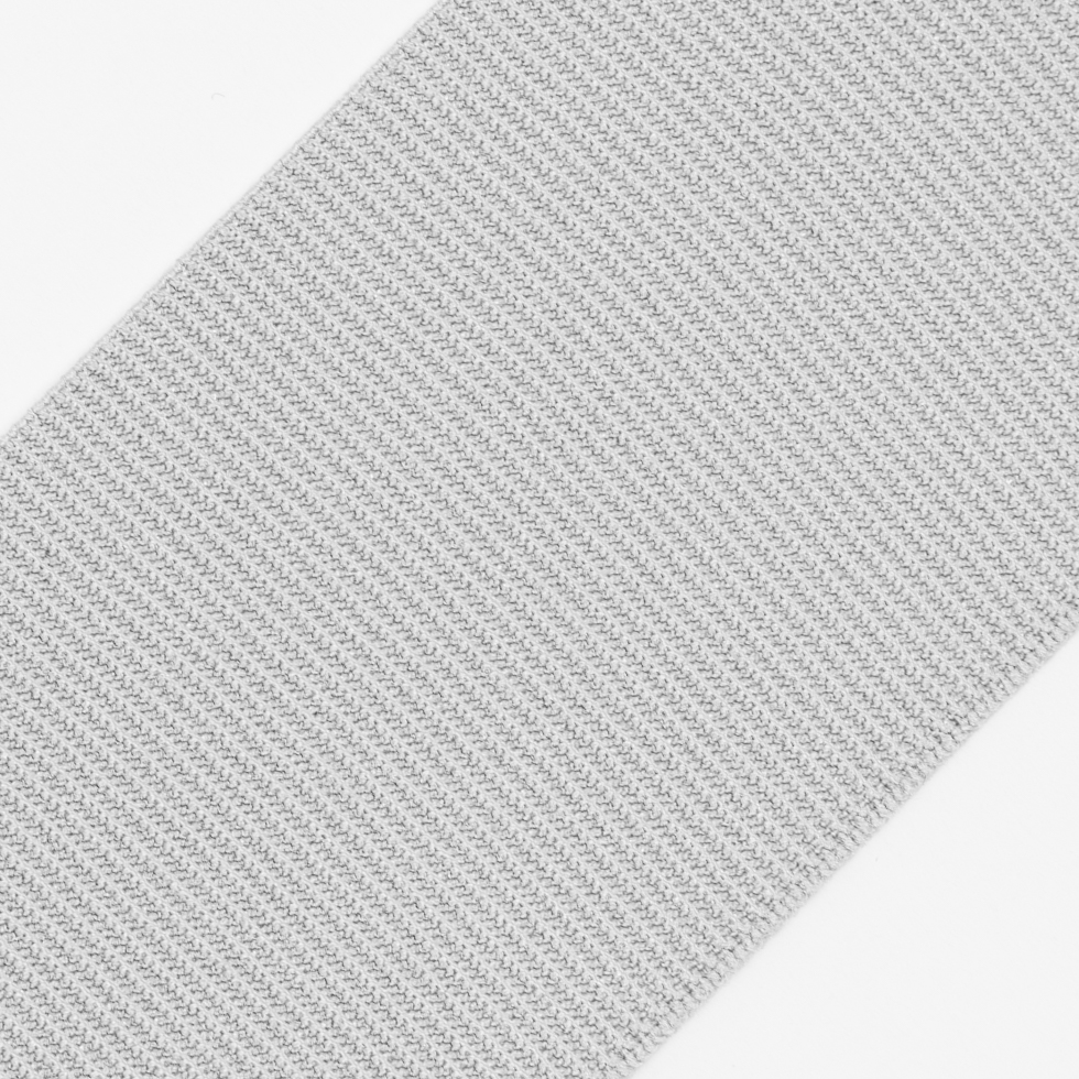 Gray Stretch Grosgrain - 2"