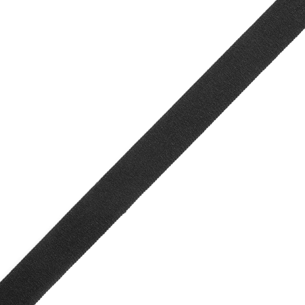 Italian Black Foldover Stretch Tape – 0.625″ Italian Black Foldover Stretch Tape – 0.625″