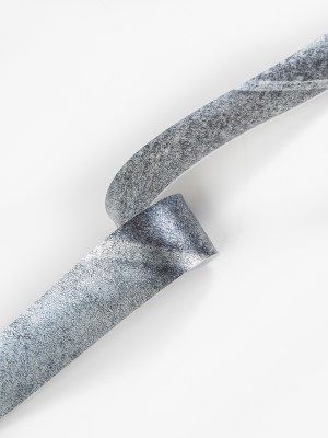 Metallic Blue and Black Faux Leather Trim – 1″ Metallic Blue and Black Faux Leather Trim – 1″