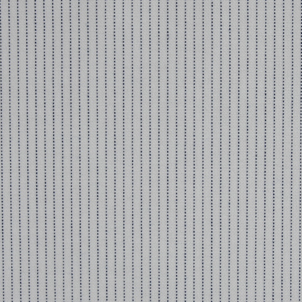 White/Black Pinstripes Cotton Shirting White/Black Pinstripes Cotton Shirting