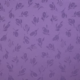 Purple Heart Floral Woven Polyester Lining Purple Heart Floral Woven Polyester Lining