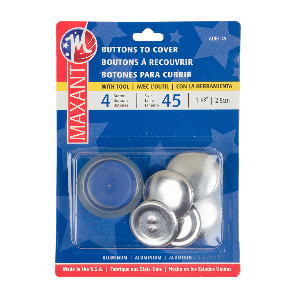 Maxant Button Cover Kit – Size 45 Maxant Button Cover Kit – Size 45