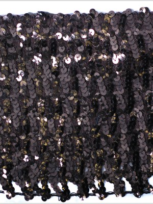 6″ Brown Sequin Trim 6″ Brown Sequin Trim