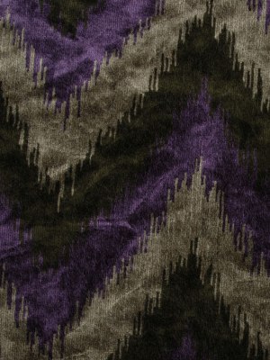 Purple Ikat Velvet Purple Ikat Velvet