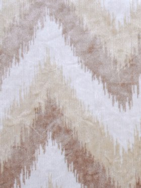 Beige Ikat Velvet Beige Ikat Velvet