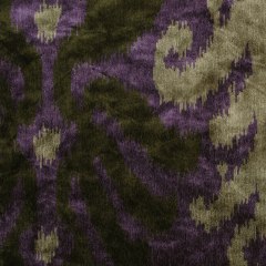 Purple Ikat Velvet Purple Ikat Velvet