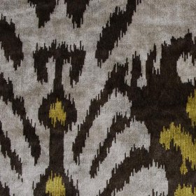 Green Ikat Velvet Green Ikat Velvet