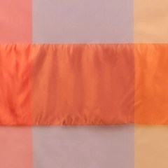 Purple & Orange Armani Silk Panel Purple & Orange Armani Silk Panel