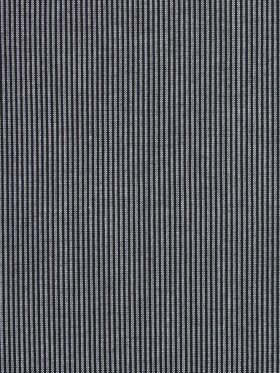 Italian Black Striped Stretch Wool Blend Suiting Italian Black Striped Stretch Wool Blend Suiting