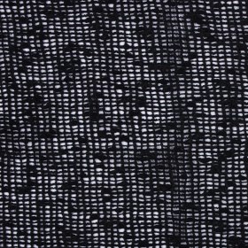 Italian Black Peekaboo Wool Blend Italian Black Peekaboo Wool Blend