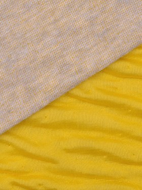 Italian Bright Yellow Double-Faced Contemporary Jersey Italian Bright Yellow Double-Faced Contemporary Jersey