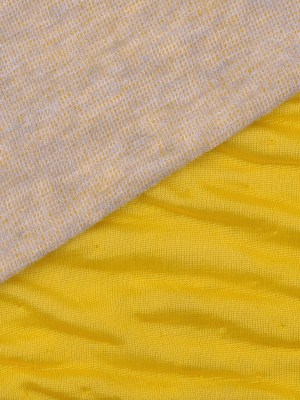 Italian Bright Yellow Double-Faced Contemporary Jersey Italian Bright Yellow Double-Faced Contemporary Jersey