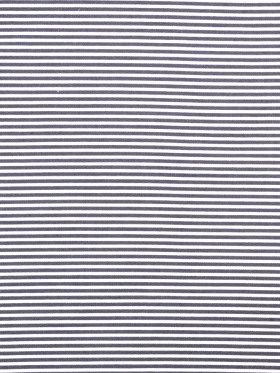 Italian Black Striped Cotton-Blended Woven Italian Black Striped Cotton-Blended Woven