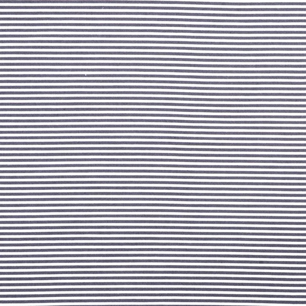 Italian Black Striped Cotton-Blended Woven Italian Black Striped Cotton-Blended Woven