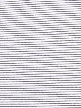 Italian Cream & Black Striped Cotton-Blend Suiting Italian Cream & Black Striped Cotton-Blend Suiting