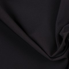 Black Solid Poly Gabardine Black Solid Poly Gabardine