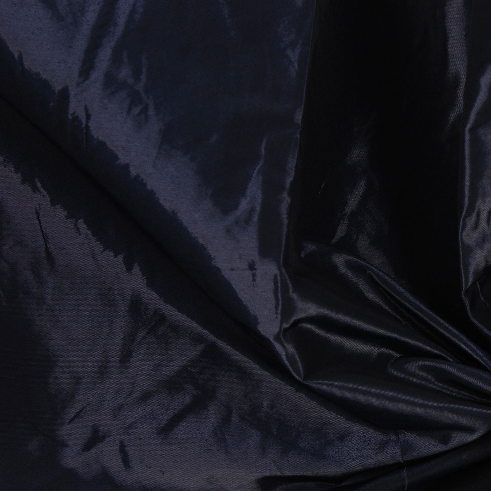 Midnight Navy Luminous Polyester Taffeta Midnight Navy Luminous Polyester Taffeta