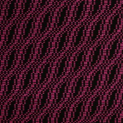 Italian Black/Fuchsia Geometric Cotton-Blend Tweed Italian Black/Fuchsia Geometric Cotton-Blend Tweed