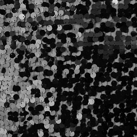 Black Solid Paillette Sequins Black Solid Paillette Sequins