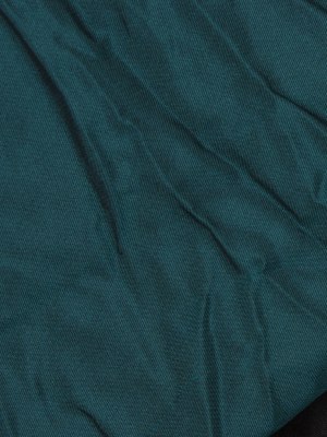 Teal and Black Double-Faced Polyester Woven Teal and Black Double-Faced Polyester Woven