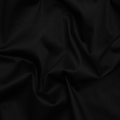 Stretch Cotton Sateen – Black – Deadstock Stretch Cotton Sateen – Black – Deadstock