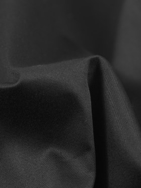 Black Stretch Cotton Sateen Black Stretch Cotton Sateen