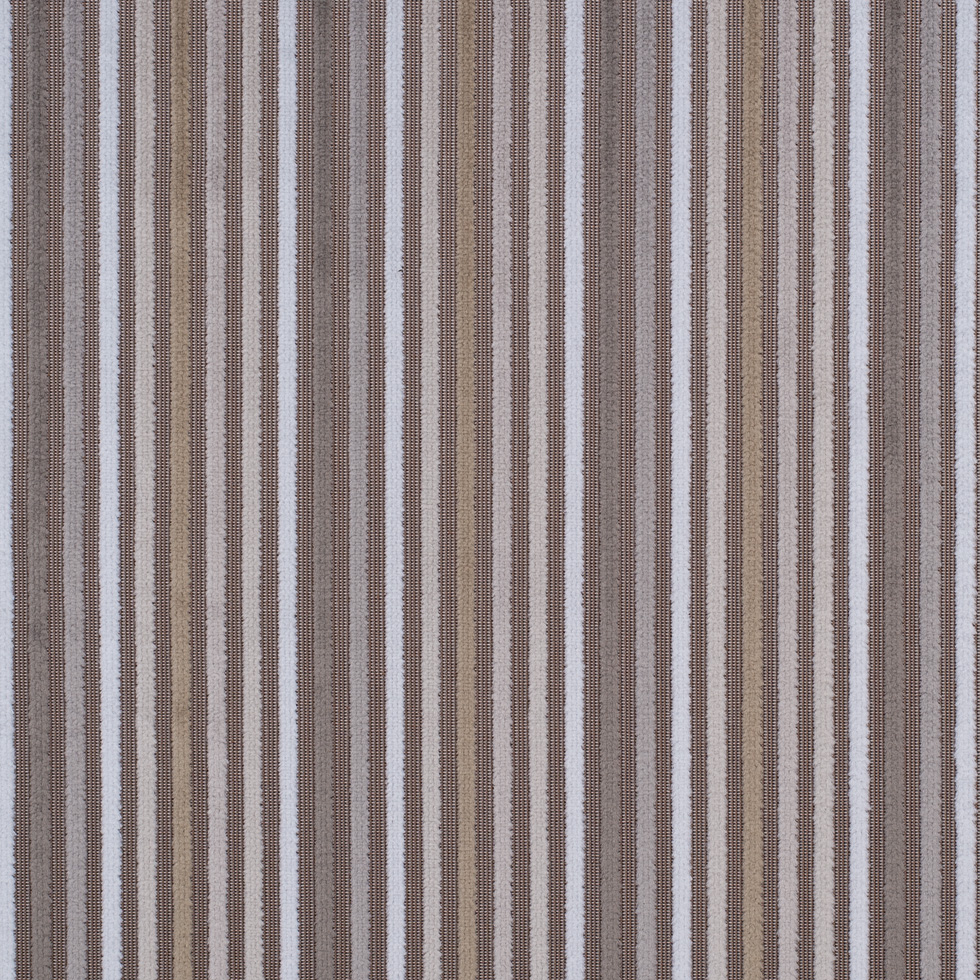 Beige and Ivory Striped Velvet Beige and Ivory Striped Velvet
