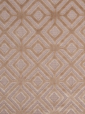 Camel Geometric Cut Velvet Camel Geometric Cut Velvet