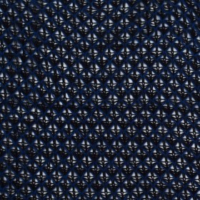 Lacey Diamonds Acrylic Knit – Black and Royal Blue Lacey Diamonds Acrylic Knit – Black and Royal Blue