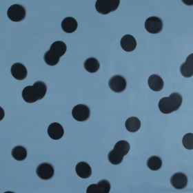Famous NYC Designer Baby Blue Polka Dot Vinyl Famous NYC Designer Baby Blue Polka Dot Vinyl